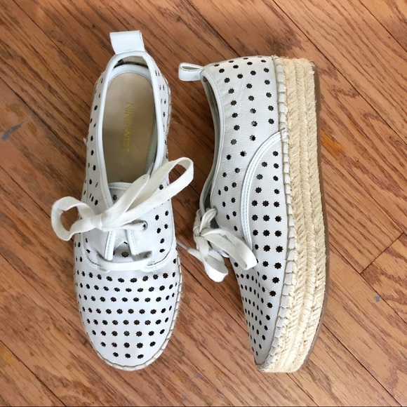 Nine West Shoes - Eyelet espadrille sneakers